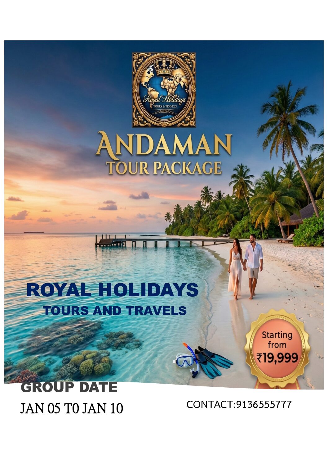 Andaman– 5N / 6D